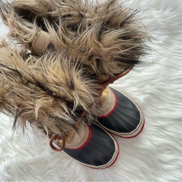 Sorel | Women’s Boots Joan Of Arctic Taffy & Bonbon Suede Waterproof Winter Snow - Picture 6 of 11